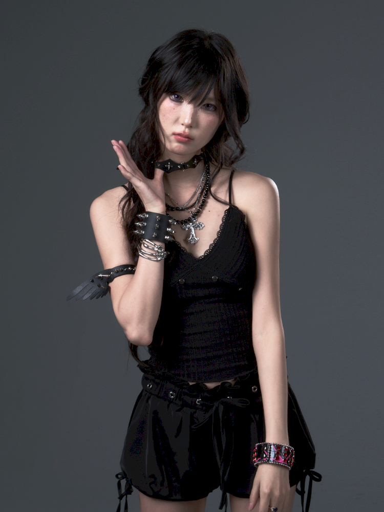 Bow Tie Rope Satin Pod Puffy Skirt【s0000012441】