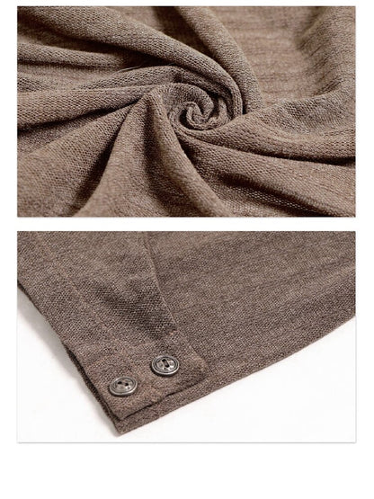 Two-Tone Crossover Print Hooded Top【s0000016062】