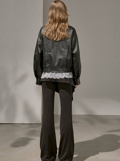 Beaded Drawstring Relaxed Fit Trousers【s0000014408】