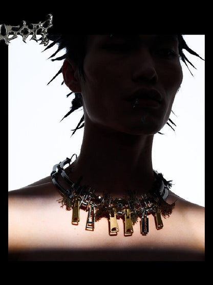 Virtual Fifth Element Heavy Necklace【s0000018857】