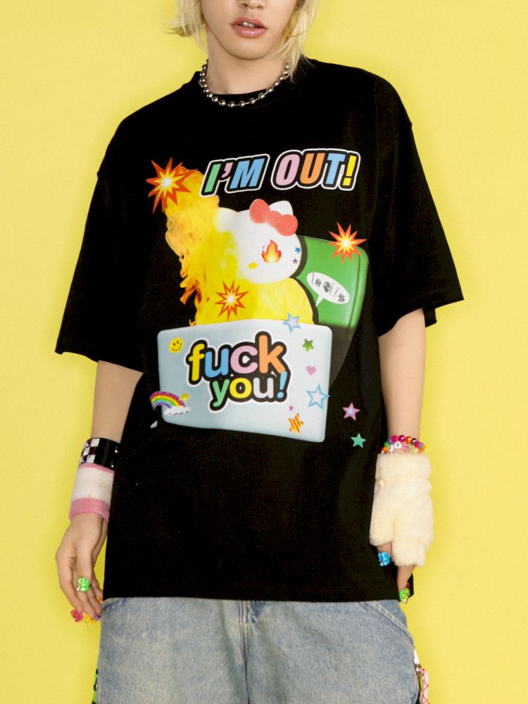 Street Hip Hop Loose T-Shirt【s0000012460】