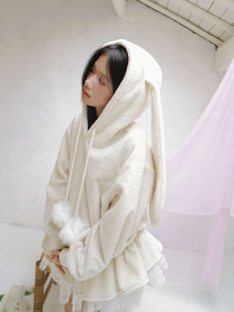 Plush Angel Ears Low Waist Dress【s0000014941】