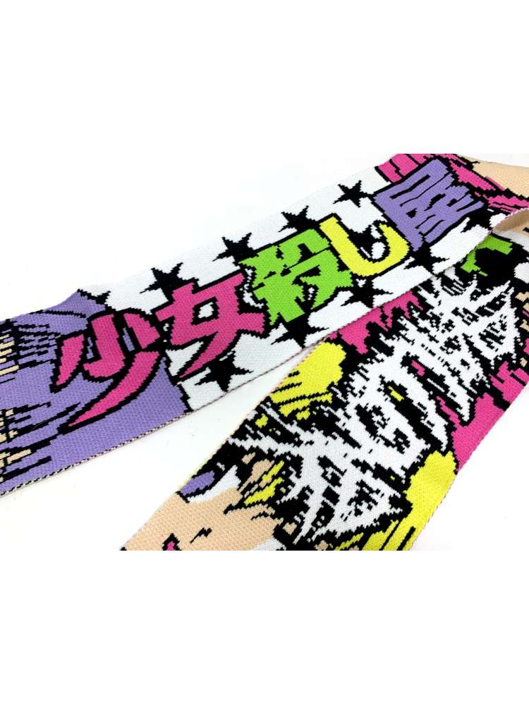 2D Anime Subculture Kpop Knitted Scarves【s0000014917】