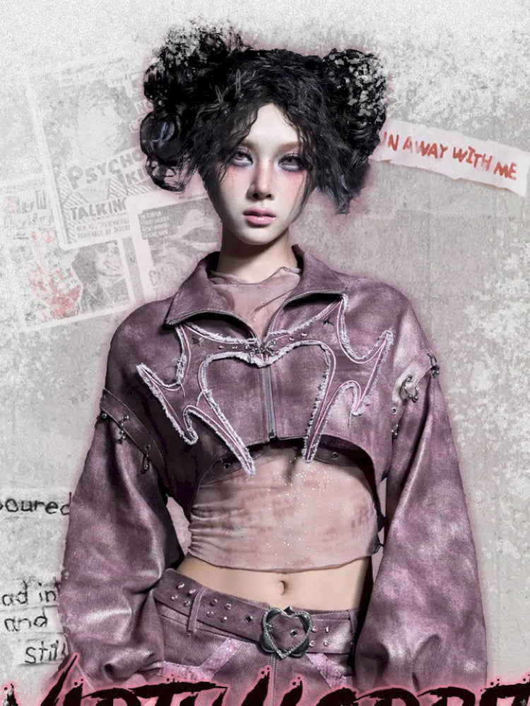 Butterfly Leg Chains Niche Denim Shorts【s0000014024】