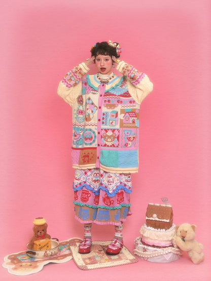 Knit Lapel Cardigan【s0000011329】