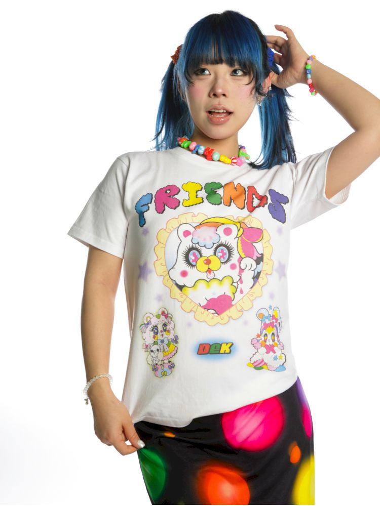 American retro pure cotton slim-fit T-shirt【s0000013167】
