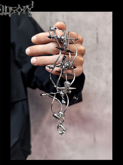 Avant-Garde Punk Futuristic Bracelet【s0000018880】