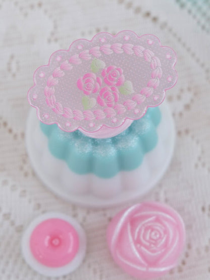 Traditional Rose Cake Hair Clip【s0000017462】