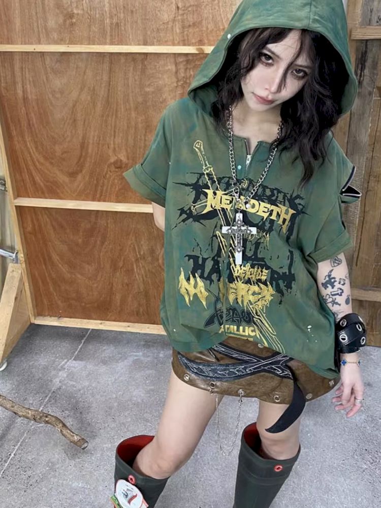 Green Punk Short Sleeve [S0000009293]