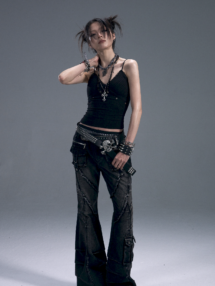 Waist Slim Knit Vest Camisole【s0000012034】