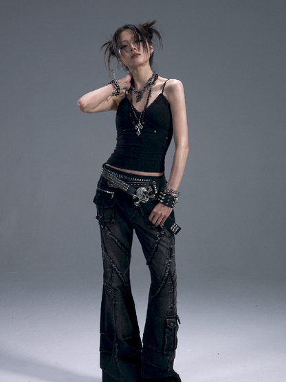 Waist Slim Knit Vest Camisole【s0000012034】