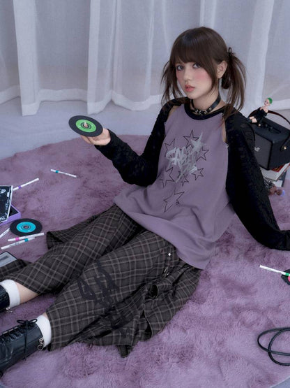 Raglan Sleeve Loose Fit T-Shirt【s0000014363】