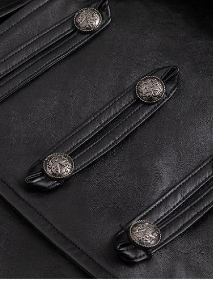 Asymmetrical Heavy Knight Trench Coat【s0000018518】