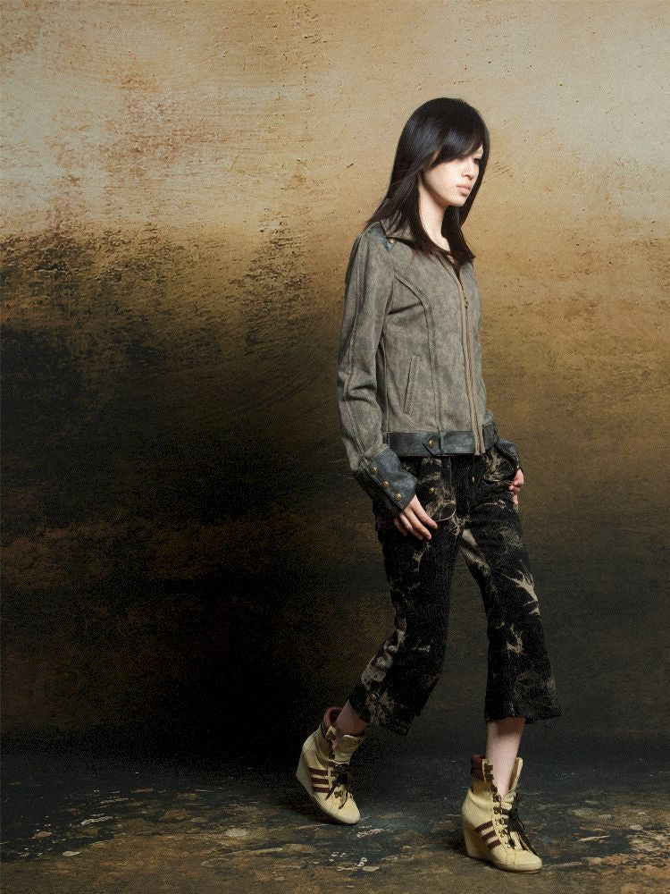 Tie-Dye Micro Low Waist Pants【s0000011817】