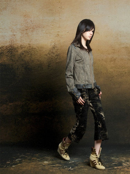 Tie-Dye Micro Low Waist Pants【s0000011817】