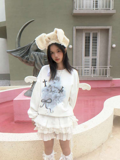 Rabbit-Eared Bendable Lace Beret【s0000014524】