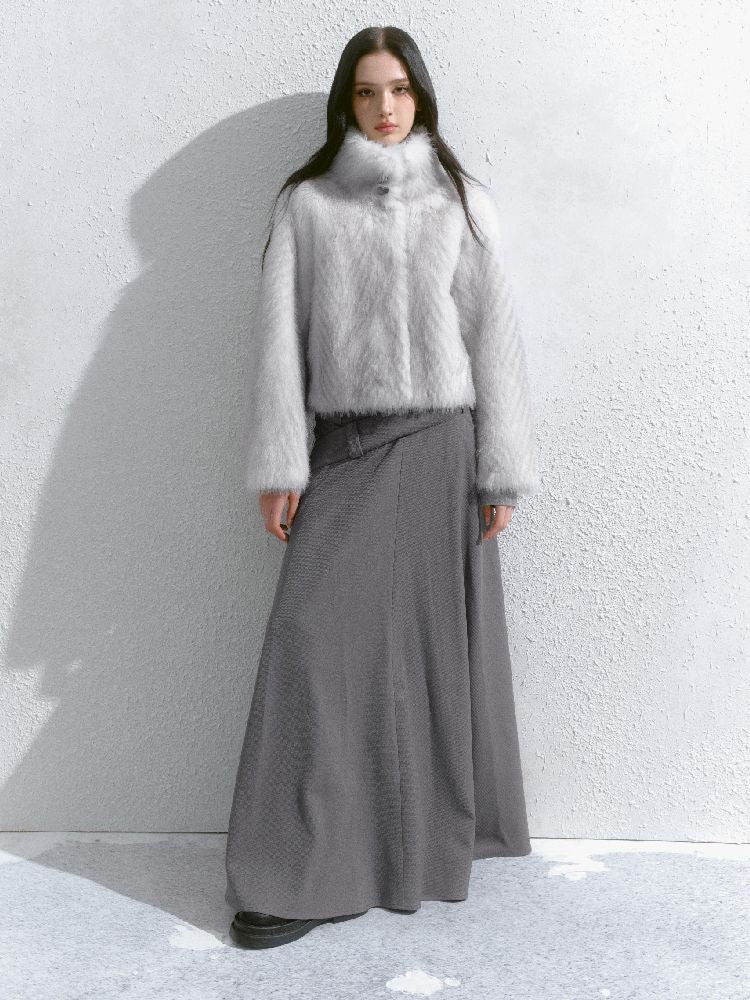 Intellectual Low Round Neck Slim Dress【s0000012137】