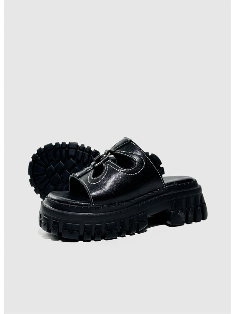 Niche Design Y2K Muffin Slippers【s0000015704】