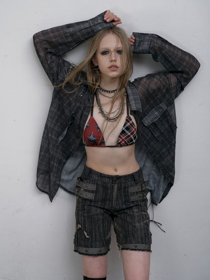 Low Rise Straight Leg Mid Pants【s0000012318】