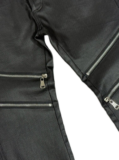Coated Zip Stud Skinny Pants【s0000016943】
