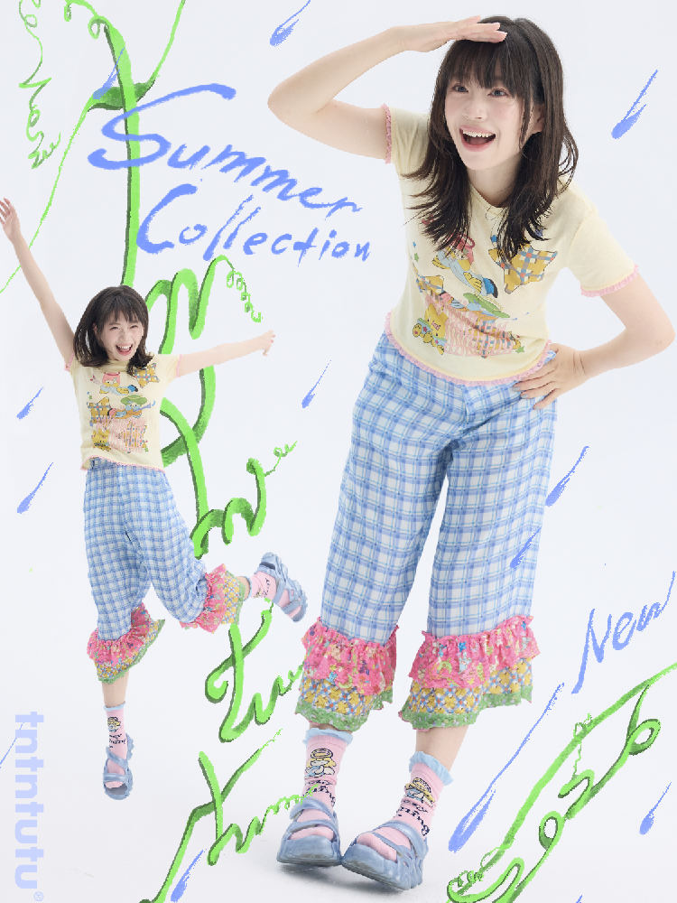 Hollow Knit Puppy Mini Skirt Set【s0000017689】