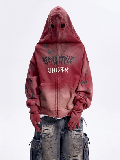 Glove Mask Hooded Sweatshirt【s0000013203】