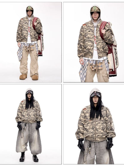 Retro Flight Baseball Jacket【s0000011352】