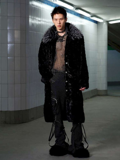Eco Friendly Fur Panelled Coat【s0000014645】