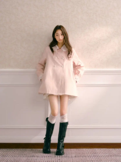 Princess-Style Wide-Swing Pleated Jacket【s0000014337】