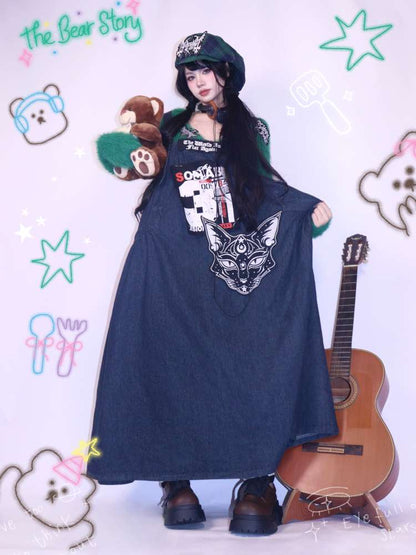 Green Y2K Loose Velvet Sweater【s0000014623】