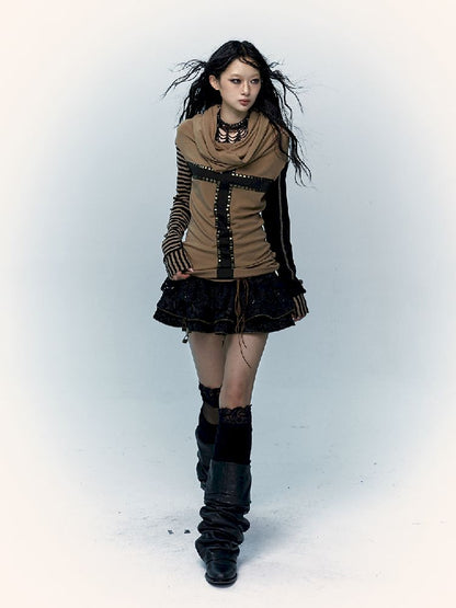 Striped Long Sleeve T-Shirt【s0000011216】