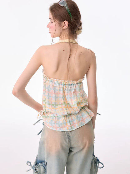 Halter Slimming Top With Camisole【s0000017679】