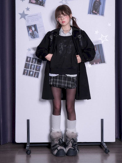 College Style Pullover【s0000011666】