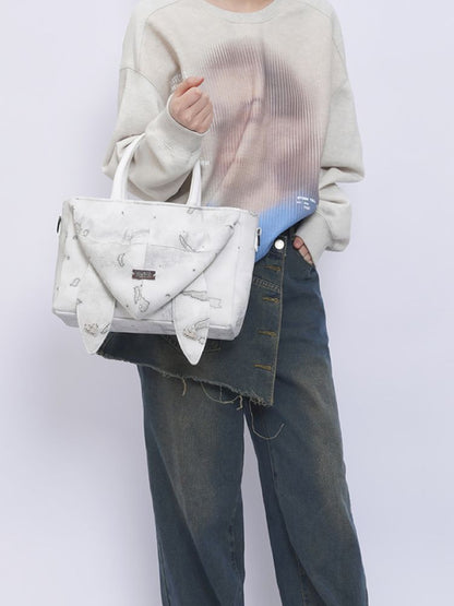 Wild Setting Rabbit Rabbit Tote Bag【s0000013259】