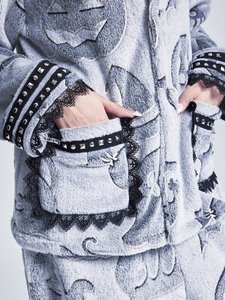 Soft Double Sided Fleece Pajamas【s0000015557】