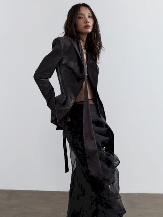 Two-piece half skirt【s0000007272】