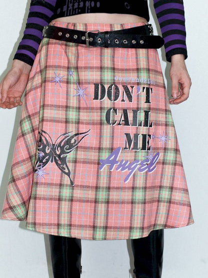 Vintage layered butt curtain skirt【s0000014378】