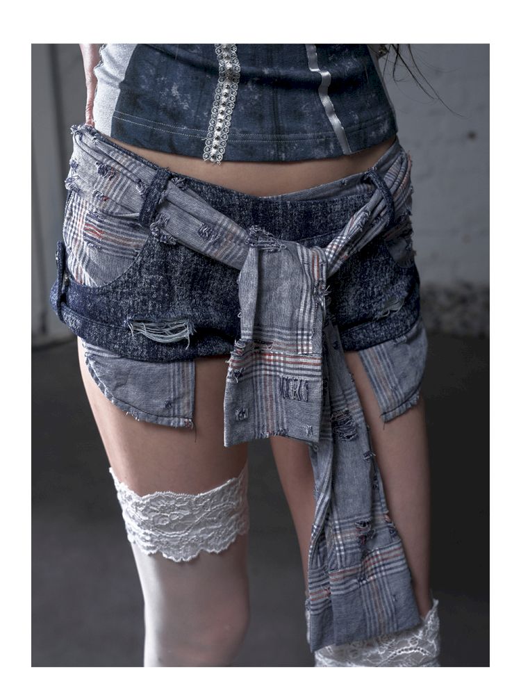 Slim-Fit Low-Waist Hot Girl Hot Pants【s0000012777】