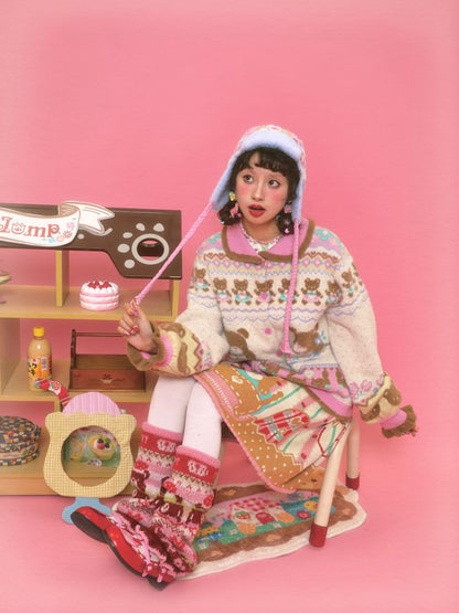 Mink Warm Knit Cardigan【s0000011320】