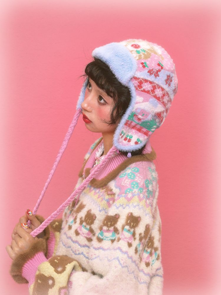 Twist Ear Protection Hat【s0000011321】