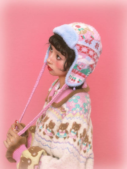 Twist Ear Protection Hat【s0000011321】