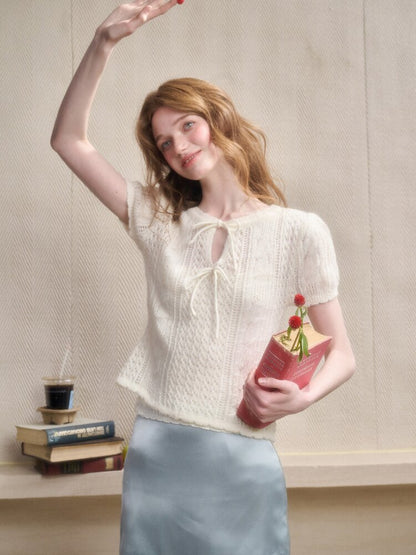 Soft Kitten Mohair Wool Knitwear【s0000015626】