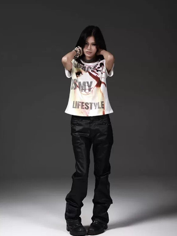 Millennium Rhinestone T-Shirt【s0000018265】