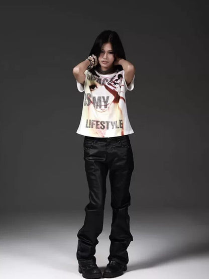 Millennium Rhinestone T-Shirt【s0000018265】