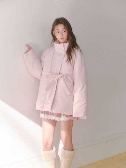 Cherry Blossom Bow Down Jacket【s0000014865】