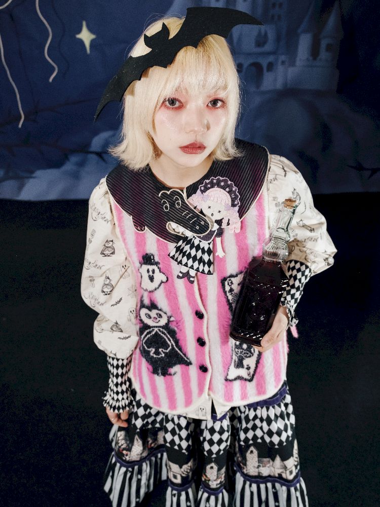 Magic Mink Knitted Vest【s0000011563】