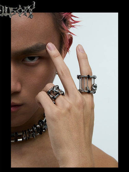 Refined Design Adjustable Open Ring【s0000018883】