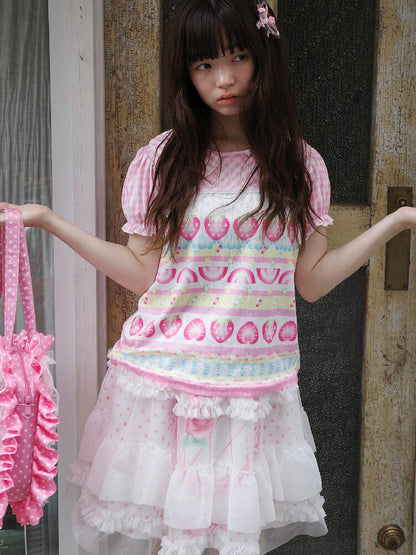 Double-Layer Tulle Short Skirt【s0000017756】