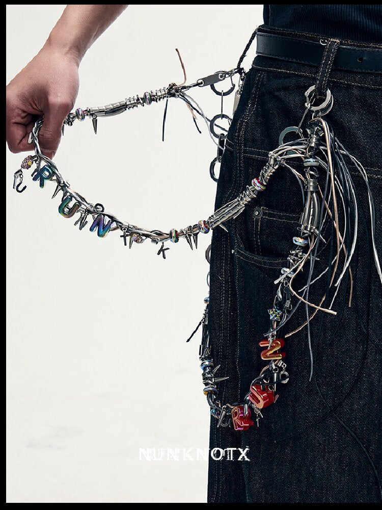 Run Multi Wear Necklace Pants Chain【s0000018904】
