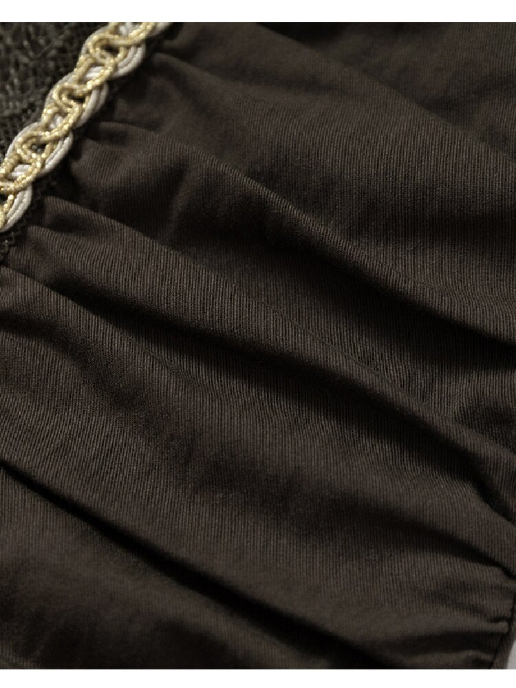 Medieval Heavy Work Lace Shirt【s0000017985】